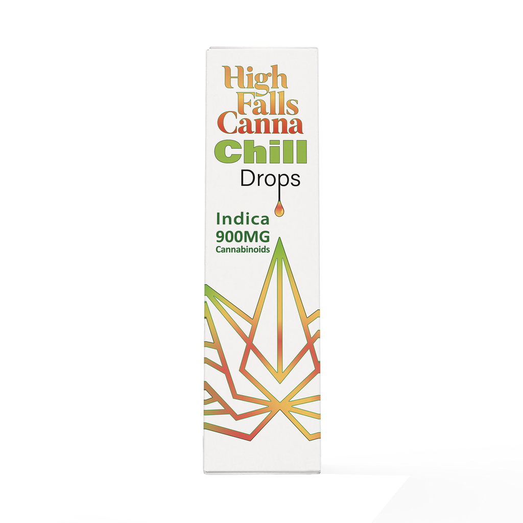 CHILL Drops: THC + CBD Tincture for Relaxation & Balance  High Falls Canna